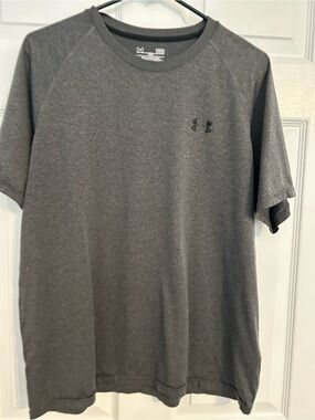 LG Men's Charcoal Grey Short Sleeve Performance Tee